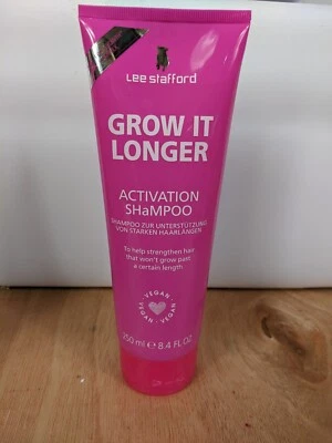  Champú Lee Stafford Grow It Longer 8,4 OZ difícil de encontrar 2x complejo de crecimiento profesional  Foto 1 de 2