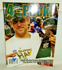 Rylin Media 4-Pack! Green Bay Packers Super Bowl XLV Titletown Magazine Aaron - Picture 1 of 3
