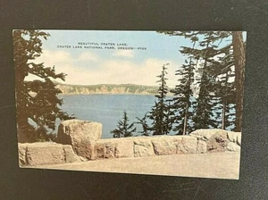 VINTAGE~CRATER LAKE NATL PARK~OREGON~UNPOSTED~POSTCARD~LOT#B - Picture 1 of 2