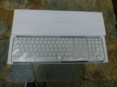 BRAND NEW - Apple Wired USB Keyboard with Numeric Keypad Model No. A1243 - Image 1 of 4