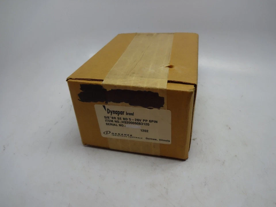 Sealed Dynapar HS20006083120 Encoder 5/8"BR SE BD 5-26V PP 6PIN  - Image 1 of 4