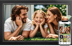Large 15.6 Inch 32GB Smart Digital Picture Frame Wi-Fi Touchscreen 1920x1080 IPS - Picture 1 of 8