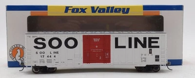 Fox Valley Models 30207 HO SOO Line White Box Car #17444 LN/Box - Image 1 of 4