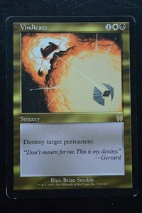 Magic The Gathering MTG VINDICATE Apocalypse MP Moderately Played - Picture 1 of 2