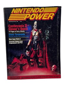 Nintendo Power Magazine Issue #2 Sept/Oct 1988 Castlevania II Simon's Quest NES