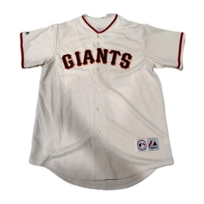 Camiseta De Colección Majestic Barry Bonds Gigantes de San Francisco #25 XL Genuina MLB Cosida Foto 1 de 4
