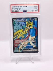 Pokemon 2025 JTG EN Ultra Raro #176 Hop's Zacian Ex PSA 9 OTTIME CONDIZIONI - Foto 1 di 3
