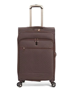 London Fog Liverpool Bronze Tri-Weave 24" Expandable Spinner - Picture 1 of 4