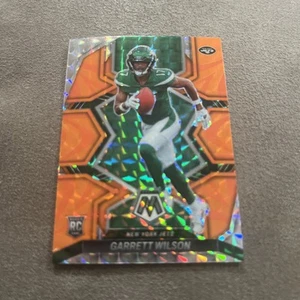 Panini Mosaic Rookies 2022 reactivo naranja mosaico Prizm #311 Garrett Wilson (RC) - Imagen 1 de 1
