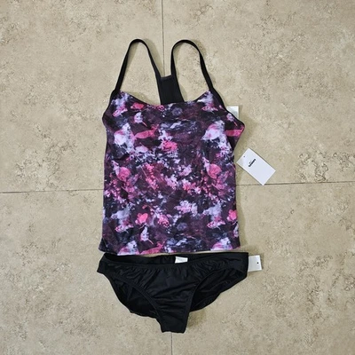Nike Mujer Multicolor Tankini Camiseta sin Mangas Conjunto Inferior de Natación Talla Grande $98 Foto 1 de 4