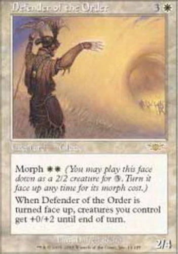 Defender of the Order ~ Moderately Played Legions MTG Magic UltimateMTG White Ca - Image 1 of 1