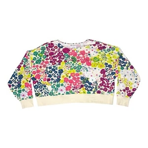 Champion Sweatshirt Floral Multicolor Activewear Fitness Pullover Women's Large - Picture 1 of 9