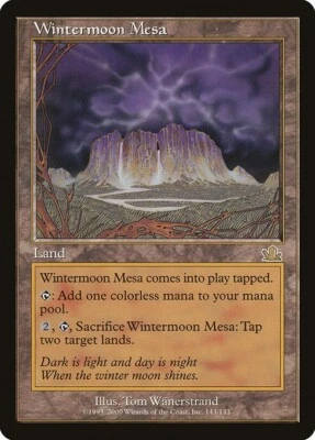 MTG Prophecy --- WINTERMOON MESA --- RARE! NM! Magic the Gathering! - Image 1 of 3