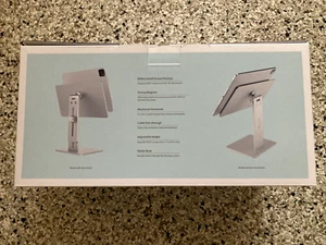 Gabor 12.9" Height Adjustable Aluminum Magnetic Tablet Stand Apple iPad Pro 3-6 - Picture 1 of 8