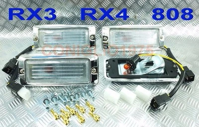 MAZDA RX-3 RX-4 SAVANNA RX3 RX4 808 SIDE MARKER LIGHT CLEAR FRONT REAR LAMP  Foto 1 de 4