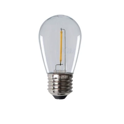 LED Plastic Bulb ST45 0.5W E27-NW Outdoor LED Filament Light Source - Image 1 of 4
