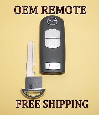 OEM 10-13 OEM MAZDA 3 CX9 CX7 СМАРТ-КЛЮЧ ДИСТАНЦИОННЫЙ БРЕЛОК WAZX1T768SKE11A03 - Изображение 1 из 2