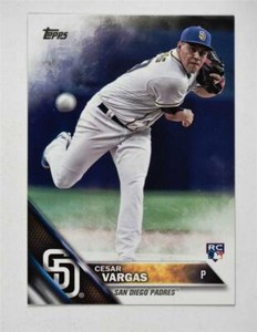 2016 Topps Update #US289 Cesar Vargas RC - NM-MT