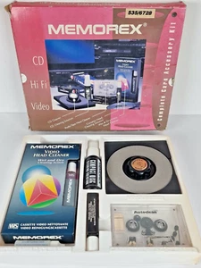 Kit accessori cura completo Memorex vintage CD, Hi-Fi, kit pulizia video - Foto 1 di 16