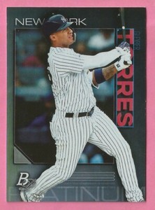 2020 Bowman Platinum Baseball Gleyber Torres New York Yankees #6