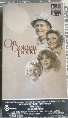 On Golden Pond 1981 Henry Fonda Katharine Hepburn  BRAND NEW VHS Sealed Foto 1 de 4