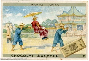 CHROMO. CHOCOLAT SUCHARD. LA CHINE. CHINA. - Picture 1 of 1