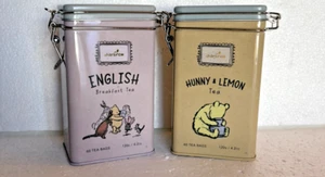 Charbrew Tea- Winnie the Pooh 120 x Tea Bags- 2 Collectible Caddies- Locking Tin - Picture 1 of 8