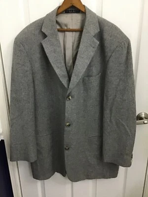 Blazer Abrigo Deportivo BOSS Hugo Boss Mars Para Hombre Gris Lana Angora 46R Foto 1 de 4