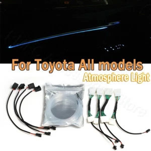Atmosphere Light Ambient Lamp Car door Trim ice Blue For Toyota Camry 4 Door - Picture 1 of 11
