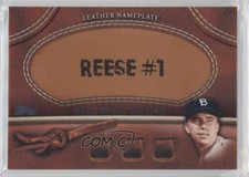 2011 Topps Manufactured Glove Leather Nameplate Pee Wee Reese #MGL-PWR HOF