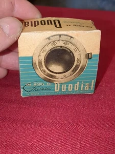  Duodial  Model RA- Knob, Precision counting dial 10 Turns NIB - Picture 1 of 5