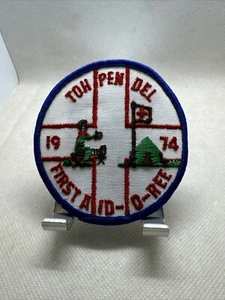 Vintage BSA 1974 Tohpendel First Aid-O-Ree Patch - Picture 1 of 1