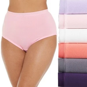 Fruit of the Loom Fit For Me 6er Pack Slip Panty Set 6DKBMRP, 3XL / Übergröße 10 - Bild 1 von 3