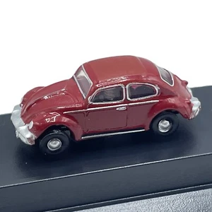 Volkswagen Beetle Ruby Red Diecast VW 1:148 N Scale Oxford - Picture 1 of 24