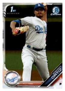 2019 Bowman Chrome Prospects Robinson Ortiz  FBC BCP-153