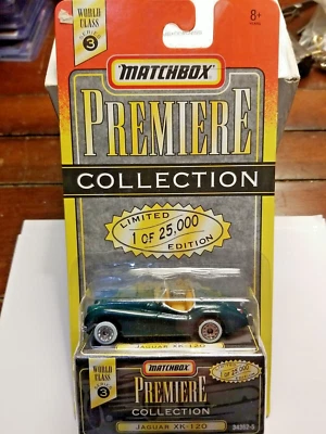 Matchbox 1995 Premiere Collection Series 3 Jaguar XK-120 Green  - Image 1 of 4