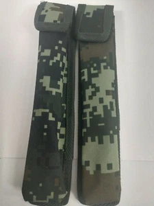 9" Long X 1" X 1" Tactical Hunting Camo Pouch, Fits 2-3/4" Belt ,set of 2 - Picture 1 of 4