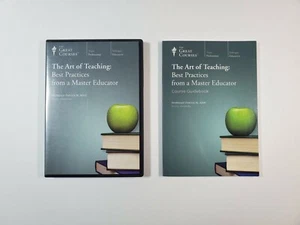 The Art Teaching Best Practices Master Educator The Great Courses Guidebook DVDS - Picture 1 of 4