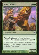 MTG - Conflux - Wild Leotau - 2X - Foil - NM
