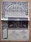 LE JOURNAL DES BRODEUSES N° 780 - 1er MARS 1960. PROFESSIONNEL DE  BRODERIE