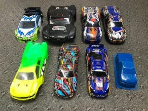 8 Traxxas Proline TLR  Plastic Painted Body Set Shell Nitro Electric - Picture 1 of 5
