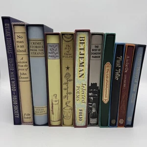 Folio Society Books Bundle Joblot x11 Books Hardback With Slip Cases - Picture 1 of 3