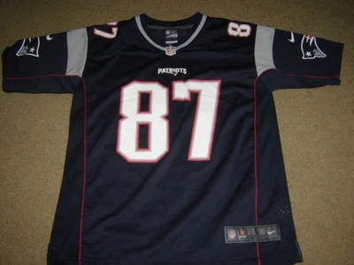 CAMISETA NIKE DE ROB GRONKOWSKI # 87 NUEVA INGLATERRA PARIOTS GRANDE JUVENIL Foto 1 de 2