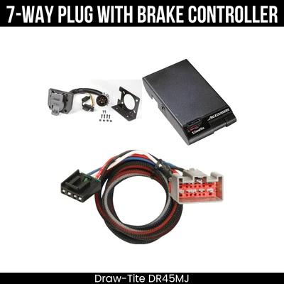 Control de freno de cableado de 7 vías DrawTite para 08-16 Ford F-250 350 450 550 Super Duty Foto 1 de 4