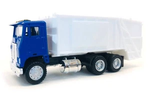 Promotex 006446 1:87 White Road Commander Garbage Truck with Blue Cab - Picture 1 of 1