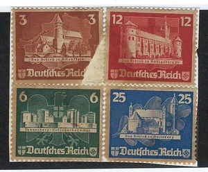 1935 Germany Set - Sc# B68a-d - Uncanceled - On paper - 1 Damaged - Picture 1 of 1