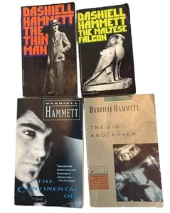 Dashiell Hammett, 4 Vintage PB u.a. The Maltese Falcon, The Thin Man & mehr - Bild 1 von 3