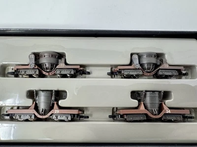 Marklin Mini-Club Z-Scale 86210, Set of 4 Steel Works Cars Rare Mint - Image 1 of 4