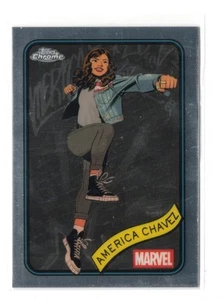2025 Topps Marvel Chrome America Chavez #153 Comic Base Card complete your set! - Picture 1 of 1