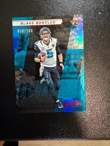 2017 PANINI ABSOLUTE SPECTRUM RED INSERT CARD 50/100 JAGUARS BLAKE BORTLES #12 - Picture 1 of 1